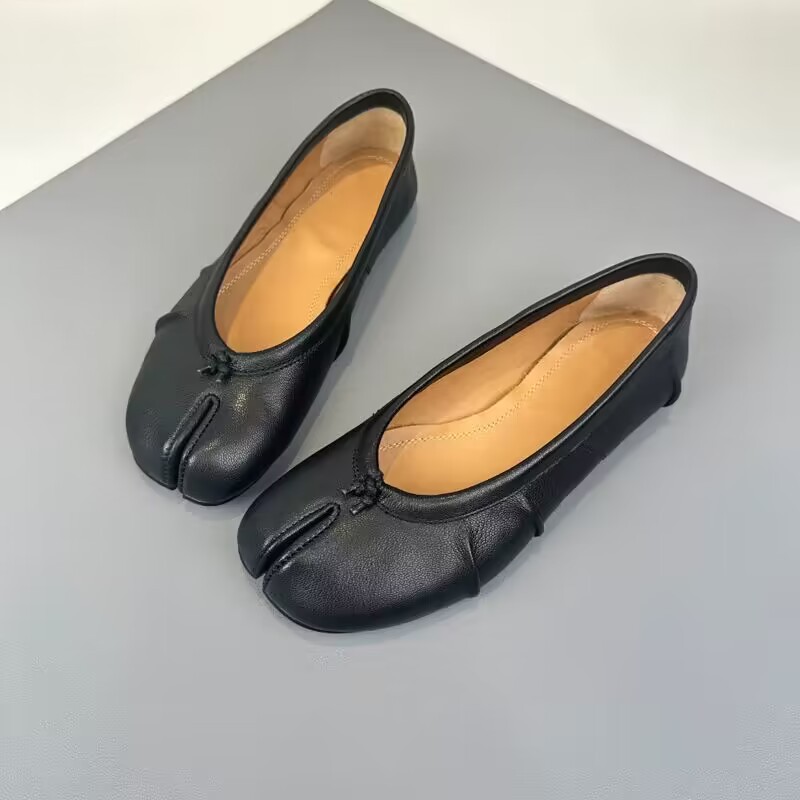 Women'S Fashion Shoes - Новые женские балетки с раздельным носком,