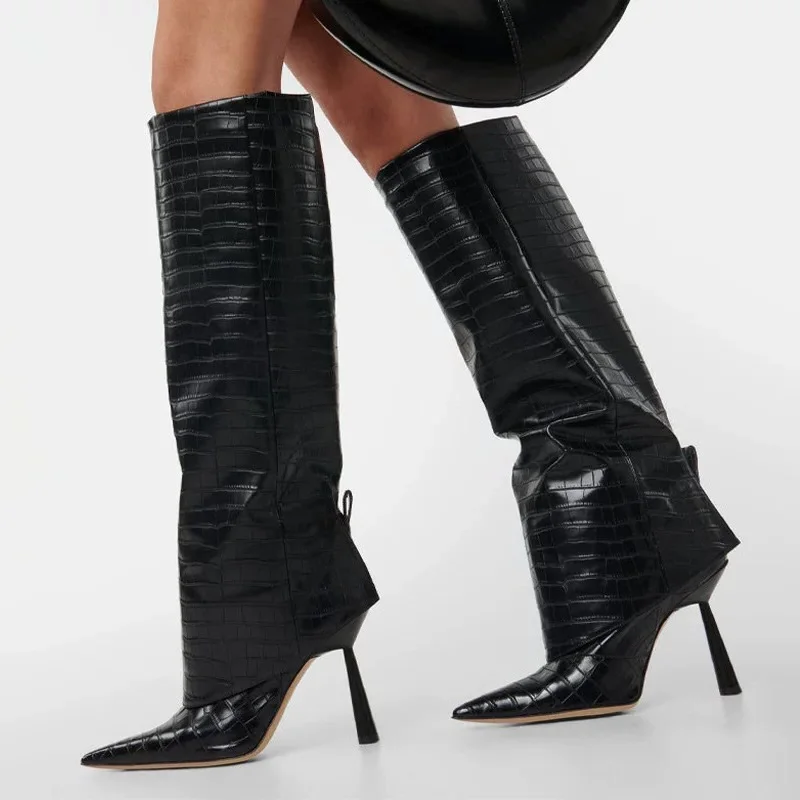 Eilyken 2027 Осенне-зимние жен – обзор и цена Women'S Fashion Knee High Boots
