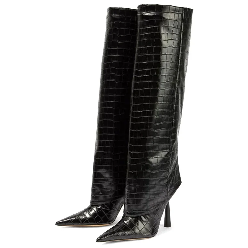 Eilyken 2027 Осенне-зимние жен – обзор и цена Women'S Fashion Knee High Boots