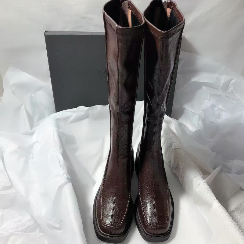 Женские высокие ботинки с круг – обзор и цена Women'S Fashion Knee High Boots