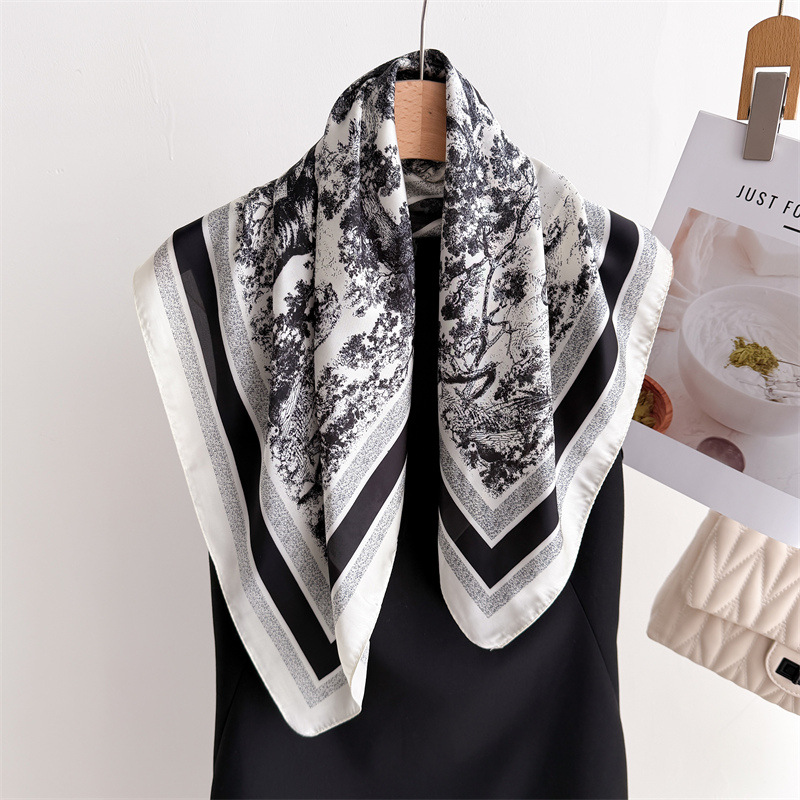 Роскошные шарфы с принтом джун – обзор и цена Women Fashion Necktie