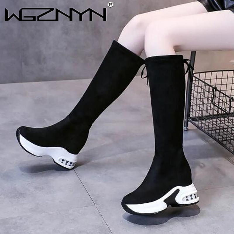 Зимние теплые высокие сапоги н – обзор и цена Women'S Fashion Knee High Boots