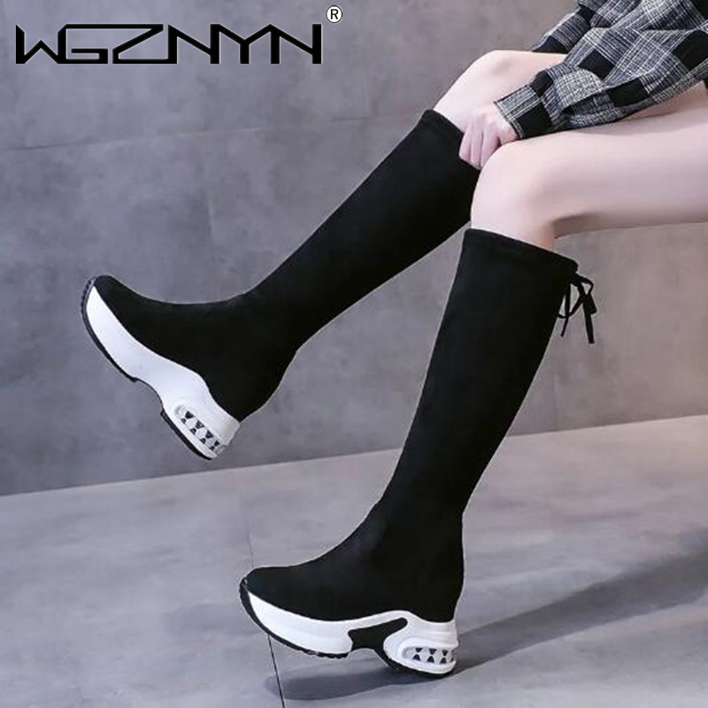 Зимние теплые высокие сапоги н – обзор и цена Women'S Fashion Knee High Boots