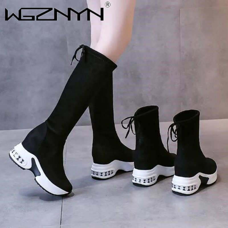 Зимние теплые высокие сапоги н – обзор и цена Women'S Fashion Knee High Boots
