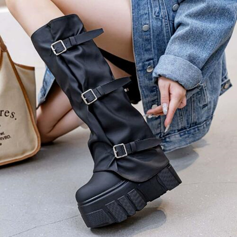 Новинка 2026, модная брендовая – обзор и цена Women'S Fashion Knee High Boots